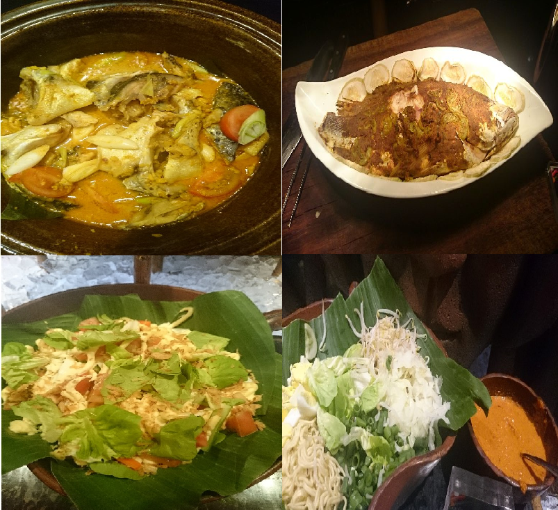 Menu Tetap Masakan Indonesia di Signatures Resto
