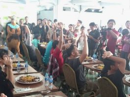 Keseruan Wagyu Eating Competetion