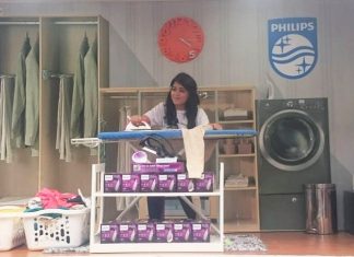 Philips Pecahkan Rekor Muri Menyetrika Non-Stop 200 Jam