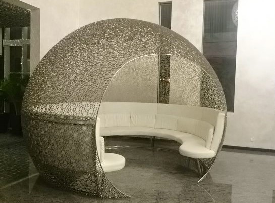 Unique chair on Hotel Fm7 by Sari Novita