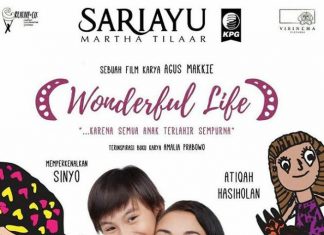 Penampilan Sinyo dalam Film Wonderful Life