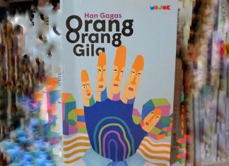 Ulasan Novel “Orang-Orang Gila” Buku Orang-orang Gila, copyright www.sarinovita.com
